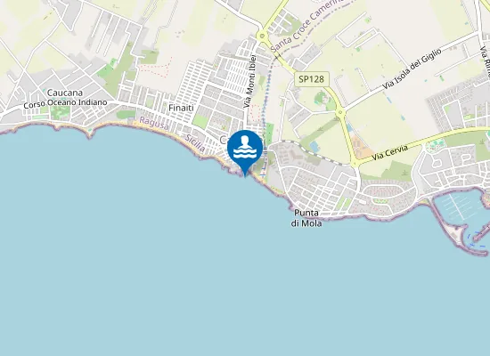 Map of SPIAGGIA CASUZZE