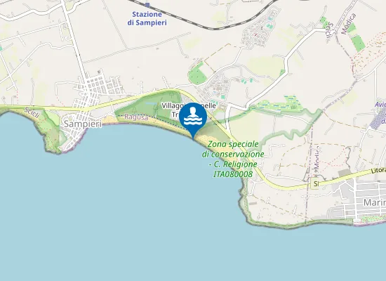 Map of SPIAGGIA PISCIOTTO