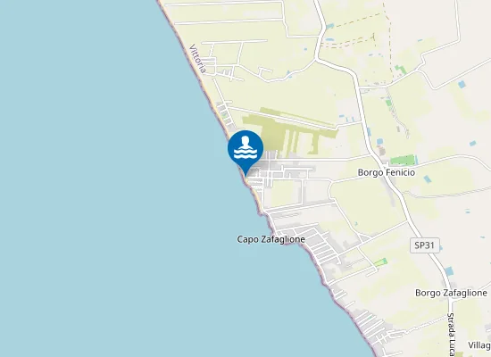 Map of SPIAGGIA COSTA FENICIA