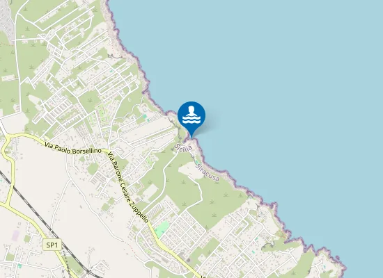 Map of MONTE AMARA-VILLAGGIO EUROPA CLUB