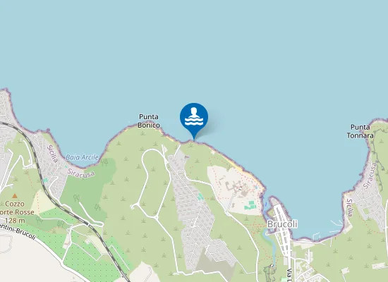 Map of PROSPICIENTE EREMO MADONNA ADONAI