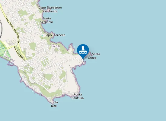 Map of 200MT SUD FARO S.CROCE