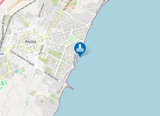 Map of PANTANELLO-LIDO FERRO DI CAVALLO