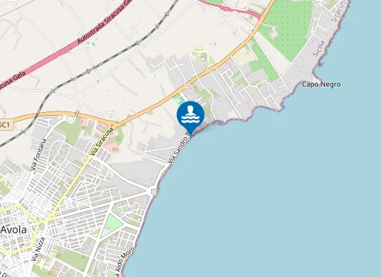 Map of TORRENTE BORGELLUZZO