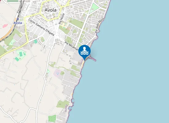 Map of SPIAGGIA MARE VECCHIO