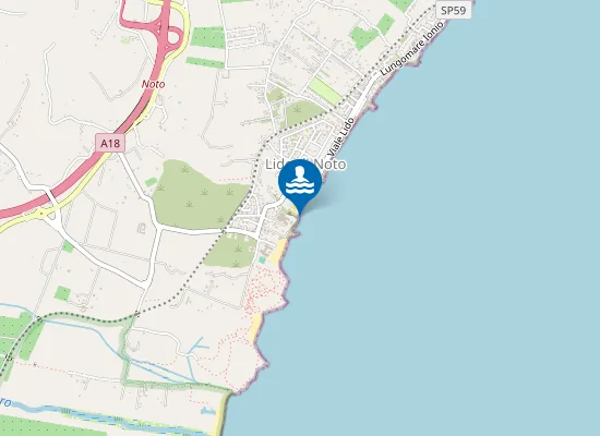 Map of CENTRO FOCE FIUME GIOI