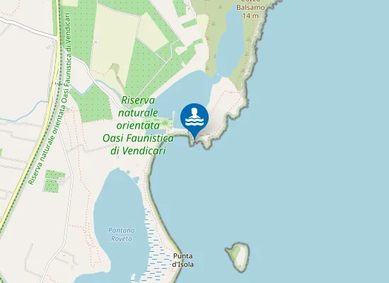 Map of TORRE VENDICARI