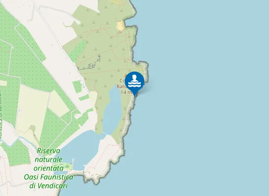 Map of CASA LA BANCA-BALSAMO