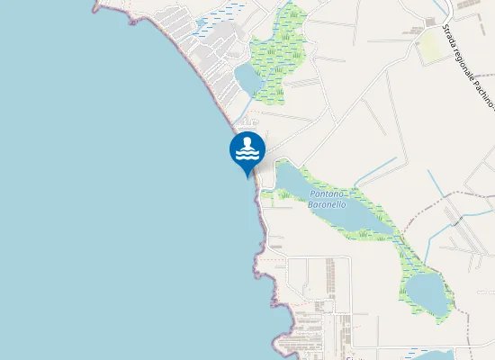 Map of FOCE PANTANO BARONELLO