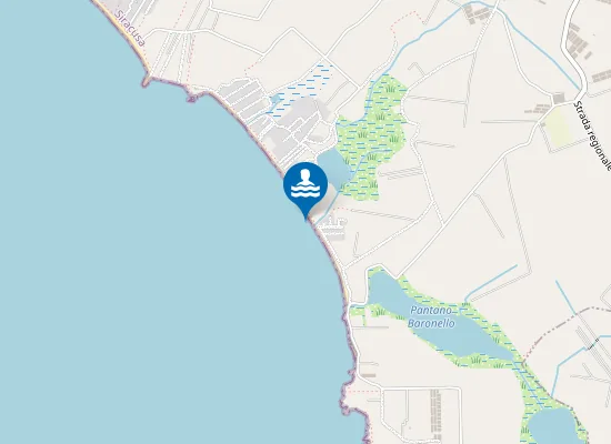 Map of FOCE PANTANO AURUCA