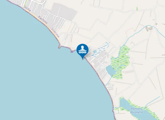 Map of FOCE PANTANO CANNONE