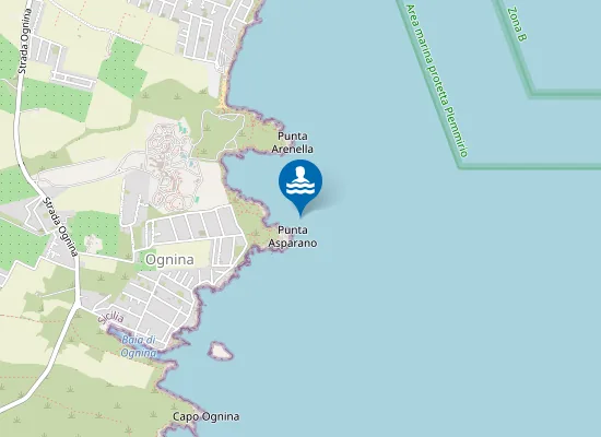 Map of PUNTA ASPARANO