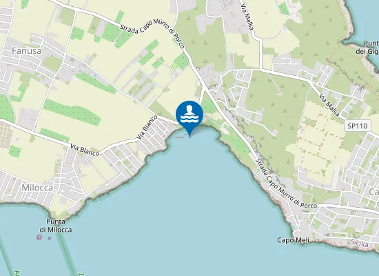 Map of TERRAUZZA TONNARA