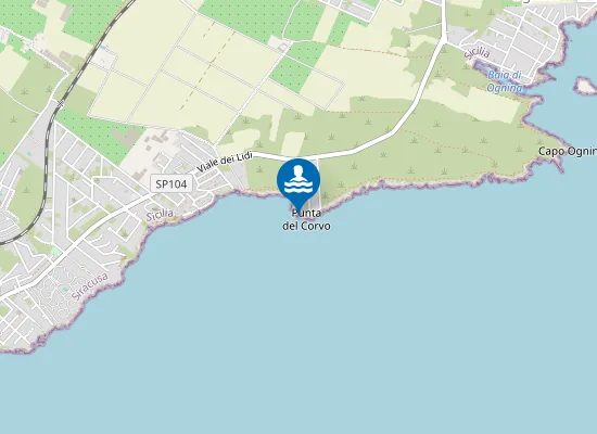 Map of VIA MAR DEI CORALLI