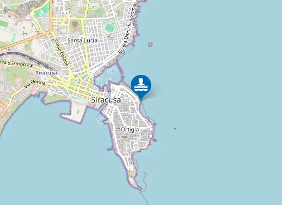 Map of VICOLO IV ALLA MASTRARUA