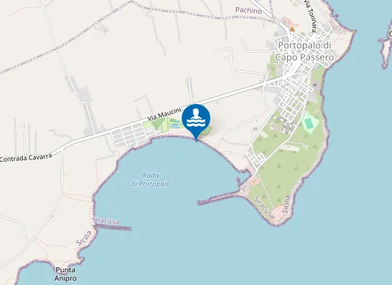 Map of SPIAGGIA PANTANELLO