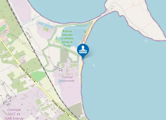 Map of 200 MT. NORD SCARICO ENEL