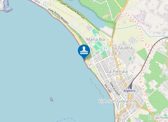 Map of OSPEDALE MARINO