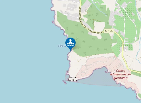 Map of CALA BURANTINU