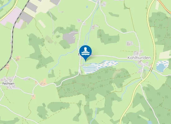 Map of ETTWIESER WEIHER MARKTOBERDORF BADEPLATZ