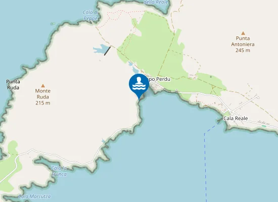 Map of SPIAGGIA OSSARIO