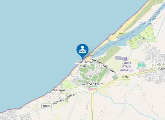 Map of S.PIETRO A MARE