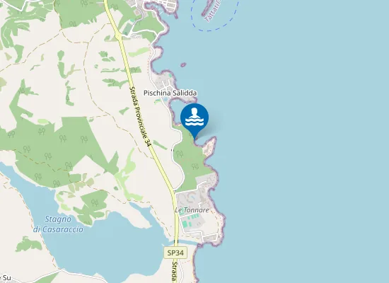 Map of SPIAGGIA RIMBOSCHIMENTO