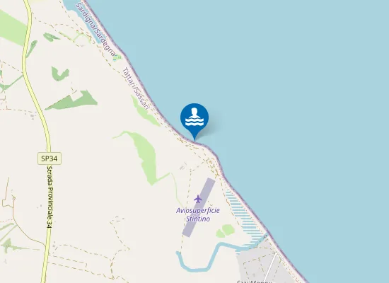 Map of PUNTA D'ELICE