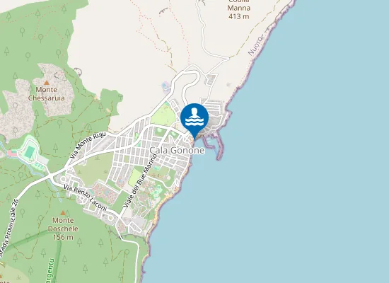 Map of SPIAGGIA CENTRALE