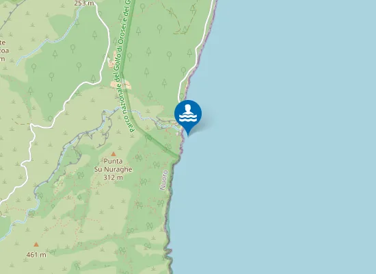 Map of SPIAGGIA 'FUILE'