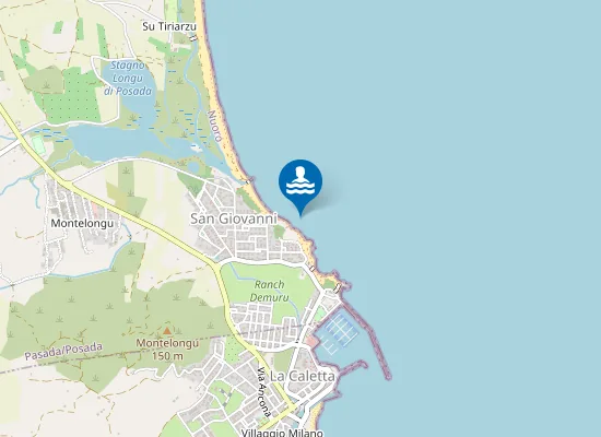 Map of SPIAGGIA SAN GIOVANNI