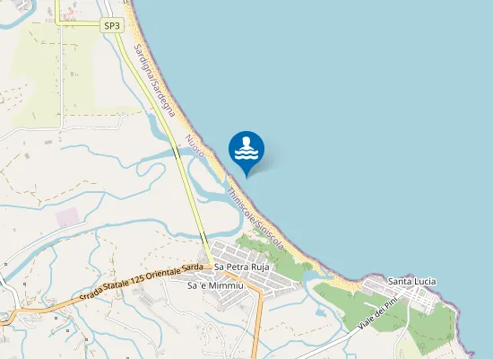 Map of FOCE STAGNO LA CALETTA