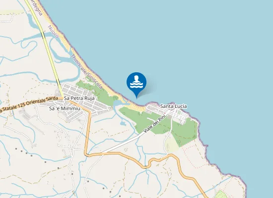 Map of SPIAGGIA CENTRALE