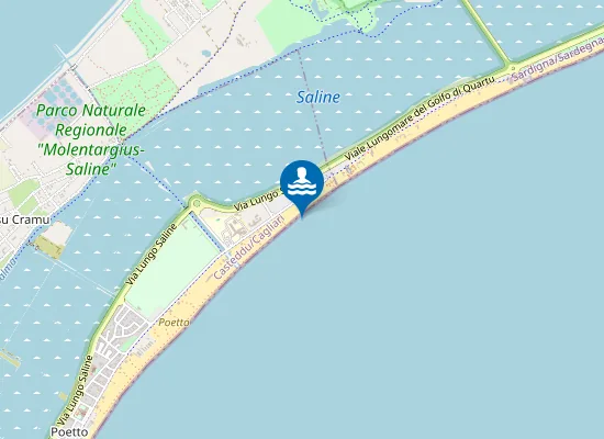 Map of POETTO STABILIMENTO OTTAGONO