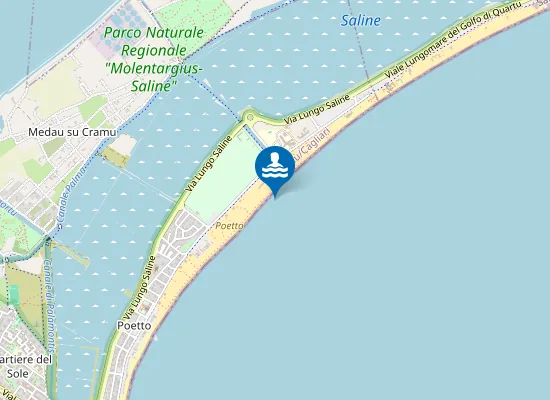 Map of POETTO OSPEDALE MARINO