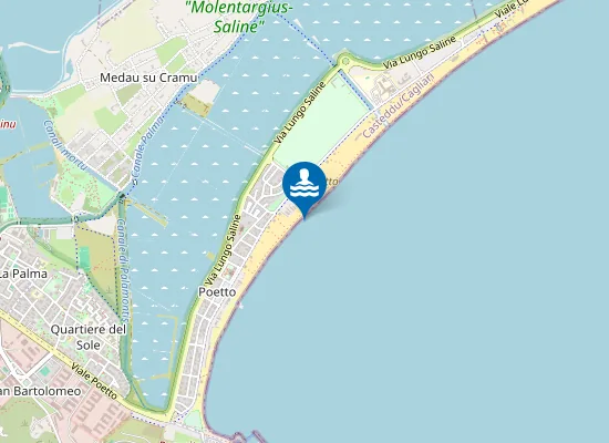 Map of POETTO STABILIMENTO ESERCITO