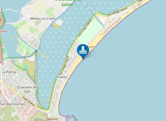 Map of POETTO STABILIMENTO AERONAUTICA