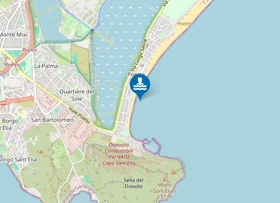 Map of POETTO STABILIMENTO DAQUILA