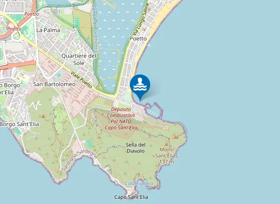 Map of MARINA PICCOLA SPIAGGIOLA