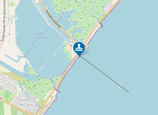 Map of 100 M S.pontile Rumianca