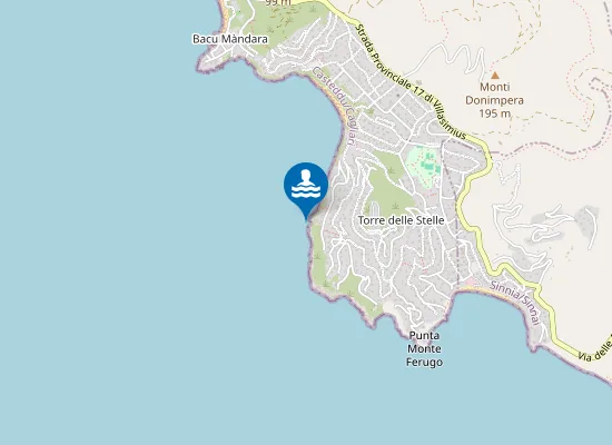 Map of TORRE DE SU FENUGU