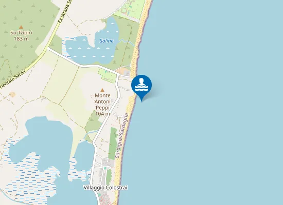 Map of CRISTOLU AXEDU