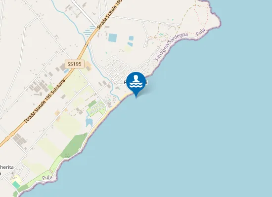 Map of SANTA MARGHERITA MARE E PINETA