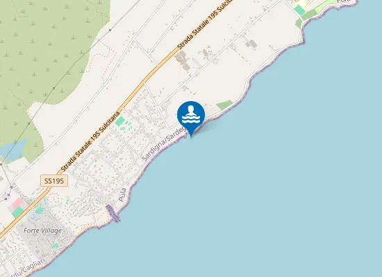 Map of SANTA MARGHERITA IS MORUS HOTEL