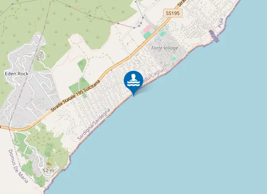 Map of SANTA MARGHERITA VIA DELLE ORE