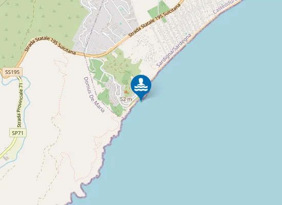 Map of SANTA MARGHERITA PINUS VILLAGE