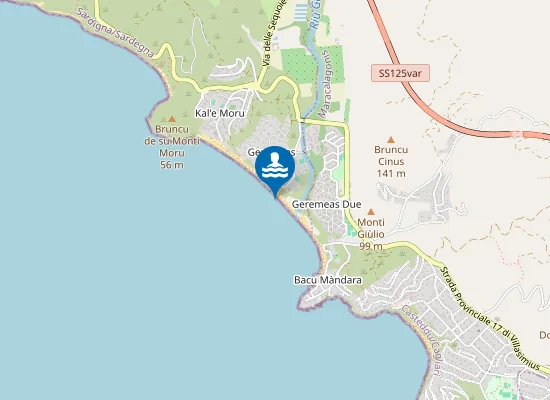 Map of GEREMEAS CONTRY CLUB