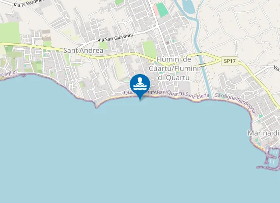 Map of S.ANDREA-3 STRADA