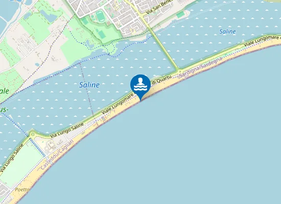 Map of POETTO LIDO FINANZA