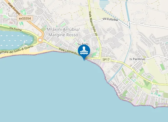 Map of 850 MT A NORD FOCE RIO FOXI